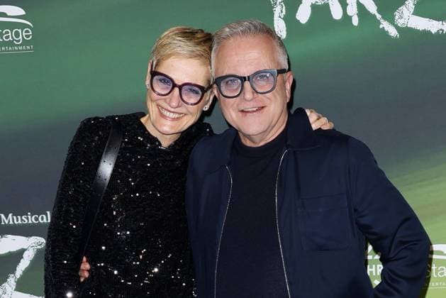 Kerstin Goeritz and Joerg Knoer at the Tarzan musical premiere on 20 11 2025 at the Stage Theater Neue Flora in Hamburg Tarzan musical premiere in Hamburg