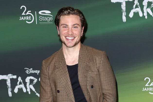 Jannik Schuemann at the Tarzan Musical Premiere on 20 11 2025 at the Stage Theater Neue Flora in Hamburg Tarzan Musical Premiere in Hamburg