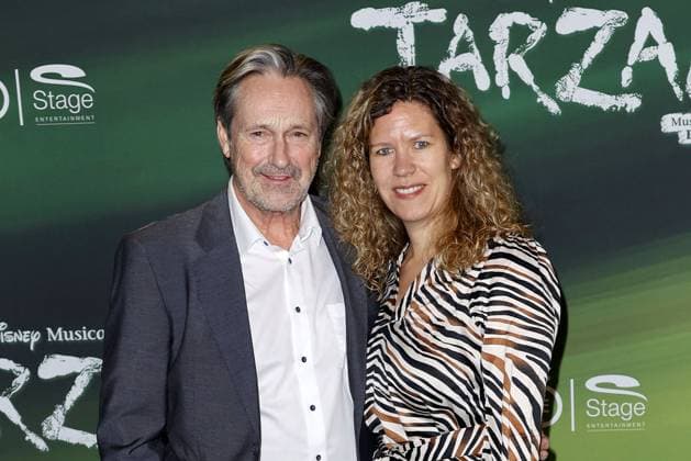 Helmut Zierl and Sabrina Zierl at the Tarzan Musical Premiere on 20 11 2025 at the Stage Theater Neue Flora in Hamburg Tarzan Musical Premiere in Hamburg