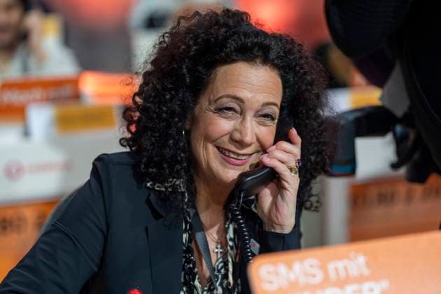 Actress Barbara Wussow at the 30th RTL Charity Marathon 2025 in Studio 8 of the EMG Studios in Hürth, 20 11 2025 30th RTL Charity Marathon 2025 in Studio 8 of the EMG Studios in Hürth Copyright: MarcoxBader