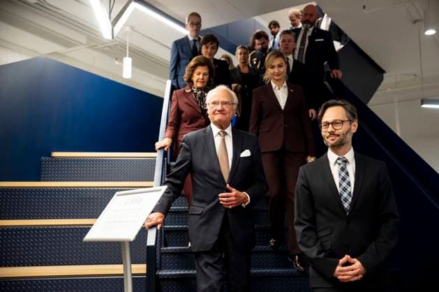 November 20, 2025, Montreal, Pq, CANADA: Sweden s King Carl XVI Gustaf and Queen Silvia tour in Montreal, Thursday, Nov. 20, 2025. Montreal CANADA  - ZUMAc35_ 20251120_zaf_c35_098 Copyright: xChristopherxKatsarovx