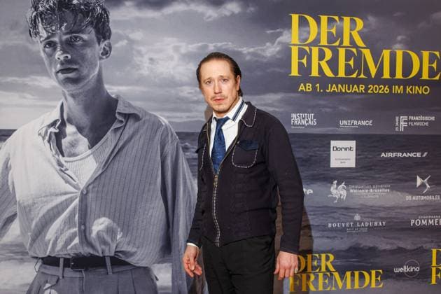 Opening Gala 25 French Film Week Timo Jacobs at the opening gala of the 25 French Film Week at the Delphi Filmpalast with the film The Stranger on 20 11 2025 in Berlin Copyright: xEventpressxKochanx