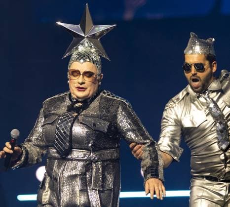 AMSTERDAM Verka Serduchka during the 5th anniversary of the Grand Eurovision Song Contest at the Ziggo Dome. ANP SANDER KONING netherlands out - belgium out  Copyright: xx x542622993x originalFilename: 542622993.jpg