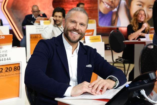 Paul Janke at the 30 RTL Spendenmarathon 2025 in Studio 8 of EMG Studios Hürth, 20 11 2025 Foto:xR.xStoffelsx xFuturexImagex spendenmarathon_5332