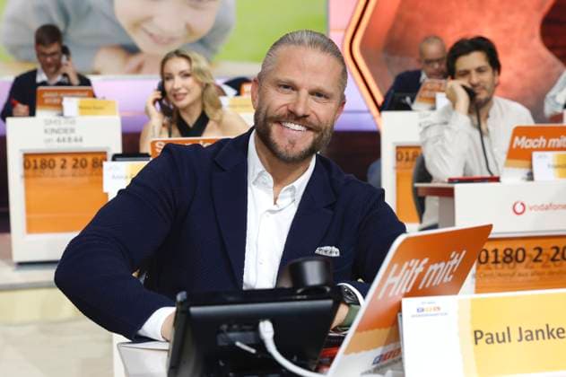 Paul Janke at the 30 RTL Spendenmarathon 2025 in Studio 8 of EMG Studios Hürth, 20 11 2025 Foto:xR.xStoffelsx xFuturexImagex spendenmarathon_5333