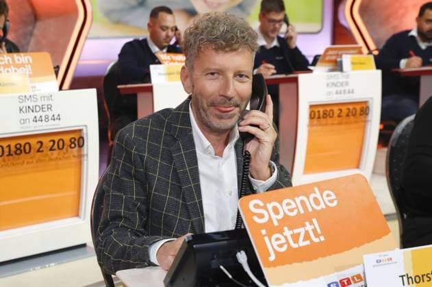 Thorsten Schorn at the 30 RTL Spendenmarathon 2025 in Studio 8 of EMG Studios Hürth, 20 11 2025 Foto:xR.xStoffelsx xFuturexImagex spendenmarathon_5340