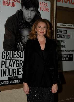 November 20, 2025, New York, New York, USA: MARLA MINDELLE Attends Opening Night of Ã¢â‚¬oeGruesome Playground InjuriesÃ¢â‚¬Â at Lucille Lortel Theatre in New York. 20 November 2025 New York USA - ZUMAa265 20251120_zep_a265_059 Copyright: xEricxAcquayex