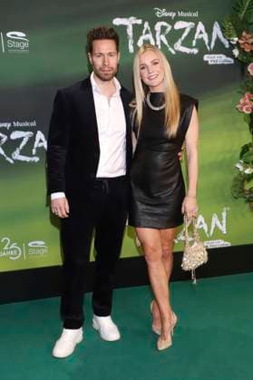 Jan Riecken and Kim Sarah Brandts at the premiere of the Disney musical Tarzan at the Stage Theater Neue Flora Hamburg, 20 11 2025 Foto:xgbrcix xFuturexImagex tarzan_5148