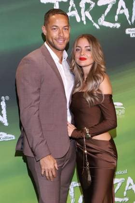 Andrej Mangold and Annika Jung at the Tarzan Musical Premiere on 20 11 2025 at the Stage Theater Neue Flora in Hamburg Tarzan Musical Premiere in Hamburg