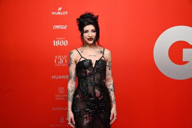 GQ Men of The Year Awards - Arrivals Julieta Emilia Cazzuchelli know as Cazzu attends the red carpet for 2025 GQ Men of the Year Awards at Hotel Reforma. on November 20, 2025 in Mexico City, Mexico. Mexico City CDMX Mexico Copyright: xCarlosxTischlerx