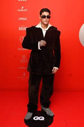 GQ Men of The Year Awards - Arrivals Lunay attends the red carpet for 2025 GQ Men of the Year Awards at Hotel Reforma. on November 20, 2025 in Mexico City, Mexico. Mexico City CDMX Mexico Copyright: xCarlosxTischlerx
