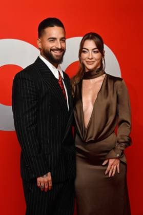 GQ Men of The Year Awards - Arrivals Juan Luis Londono Arias know as Maluma and his girlfriend Susana Gomez attend the red carpet for 2025 GQ Men of the Year Awards at Hotel Reforma. on November 20, 2025 in Mexico City, Mexico. Mexico City CDMX Mexico Copyright: xCarlosxTischlerx