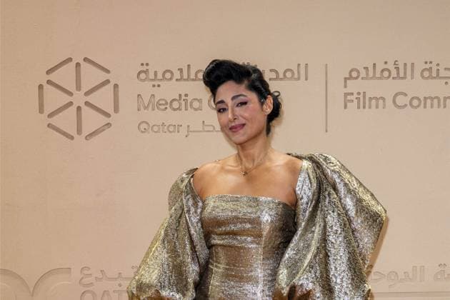 Opening of Doha Film Festival - Doha Golshifteh Farahani arrives to the opening ceremony of Doha Film Festival 2025, at Katara cultural village, in Doha, Qatar, on November 20, 2025. Photo by Ammar Abd Rabbo ABACAPRESS.COM Doha Qatar  Copyright: xAbdxRabbo-Boyer ABACAx