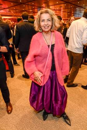 abb Michaela May Actress at the WORLD PREMIERE of ALIZE by Cirque du Soleil at Theater am Potsdamer Platz on 20 11 2025 in Berlin Berlin Germany