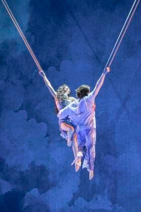 abb performers artists acrobats at the show in the Manage at the WORLD PREMIERE of ALIZE by Cirque du Soleil at the Theater am Potsdamer Platz on 20 11 2025 in Berlin Berlin Germany