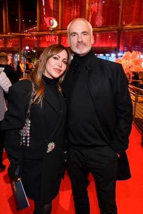 abb Simone Thomalla and Rene M Freund actress as guest at the WORLD PREMIERE of ALIZE by Cirque du Soleil at Theater am Potsdamer Platz on 20 11 2025 in Berlin Berlin Germany