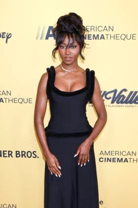 Jayme Lawson at the 39th American Cinematheque Awards 2025 at the Beverly Hilton Beverly Hills Hotel, 20 11 2025 Foto:xJ.xBlocx xFuturexImagex cinematheque_5167