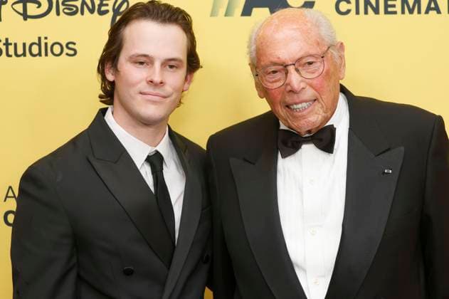 Sebastian Winkler and Irwin Winkler at the 39th American Cinematheque Awards 2025 at the Beverly Hilton Beverly Hills Hotel, 20 11 2025 Foto:xJ.xBlocx xFuturexImagex cinematheque_5199
