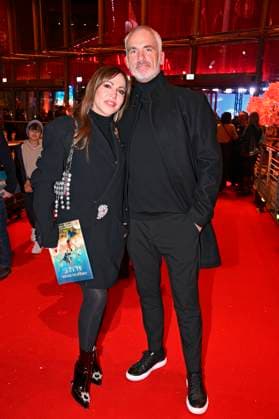 Simone Thomalla with partner Rene Marchand at the world premiere of the show Cirque du Soleil Alize at the Theater am Potsdamer Platz Berlin, 20 11 2025 Foto:xN.xKubelkax xFuturexImagex alize_5121