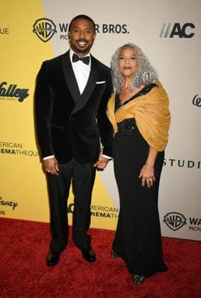 Arrivals for the 39th Annual American Cinematheque Awards at The Beverly Hilton Featuring: Michael B. Jordan and Donna Jordan Where: Beverly Hills, California, United States When: 20 Nov 2025 Credit: Jeffrey Mayer MediaPunch INSTARimages EDITORIAL USE ONLY. NOT FOR USE BY NEWSPAPERS BASED IN THE UK. Copyright: xx instar55283490