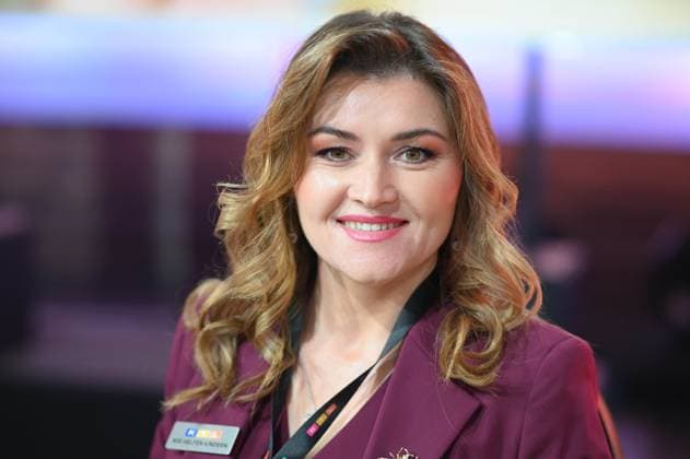 Galina KAISER, portrait, portrait, portrait, cropped single image, single motif, 30 RTL Spendenmarathon Wir helfen Kindern , television, 20 21 11 2025 in Huerth, Germany,