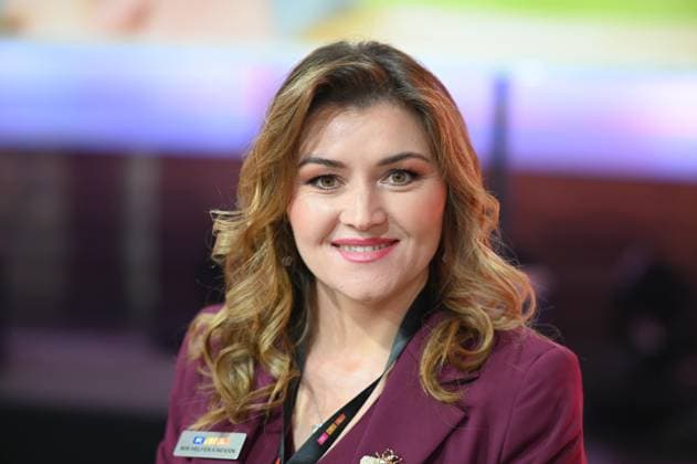 Galina KAISER, portrait, portrait, portrait, cropped single image, single motif, 30 RTL Spendenmarathon Wir helfen Kindern , television, 20 21 11 2025 in Huerth, Germany,