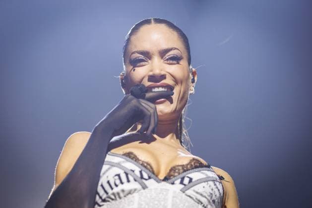 Music Concert - ELODIE SHOW 2025 Elodie performs the Elodie Show 2025 on November 20, 2025 at Palazzo dello Sport, Rome, Italy. Rome Palazzo dello Sport Italy Copyright: xEmanuelaxVertollix xLiveMediax LPM_2152415