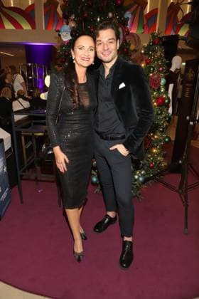 ALSTERHAUS CHRISTMAS SHOPPING NIGHT 20 11 2025 Brita Segger, Marc Schöttner, Alsterhaus Christmas Shopping Night 2025, Hamburg, 20 11 2025 Copyright: xEventpressxMPx