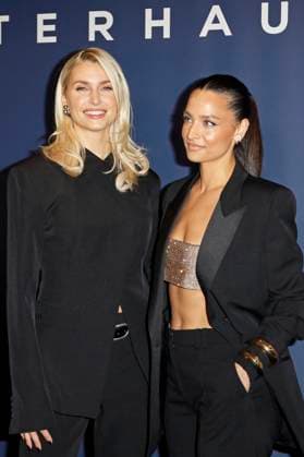 Lena Gercke and Amira Aly at the 15 Alsterhaus Christmas Shopping Night 2025 at Alsterhaus Hamburg, 20 11 2025 Foto:xC.xTamckex xFuturexImagex christmas_shopping_5147