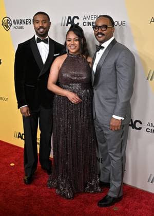39th Annual American Cinematheque Awards Michael B. Jordan, Zinzi Coogler, Ryan Coogler arriving to the 39th Annual American Cinematheque Awards honoring Michael B. Jordan at The Beverly Hilton on November 20, 2025 in Beverly Hills, Ca. Beverly Hills Beverly Hilton Hotel California USA Copyright: xStarbuck AFF-USA.COMx