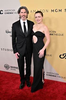 Jason Reitman and Lorraine Nicholson at the 39th American Cinematheque Awards 2025 at the Beverly Hilton Beverly Hills Hotel, 20 11 2025 Foto:xD.xStarbuckx xFuturexImagex cinematheque_5249