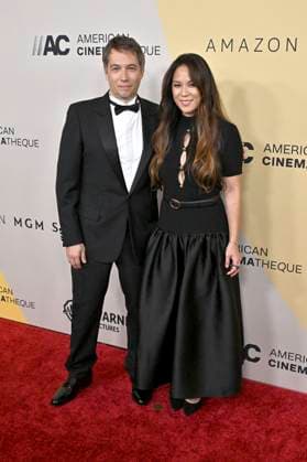 Sean Baker with partner Samantha Quan at the 39th American Cinematheque Awards 2025 at the Beverly Hilton Beverly Hills Hotel, 20 11 2025 Foto:xD.xStarbuckx xFuturexImagex cinematheque_5254