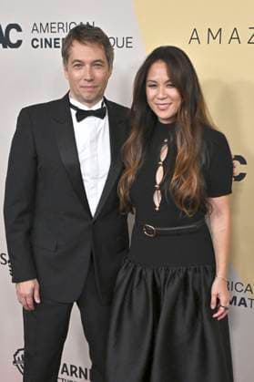 Sean Baker with partner Samantha Quan at the 39th American Cinematheque Awards 2025 at the Beverly Hilton Beverly Hills Hotel, 20 11 2025 Foto:xD.xStarbuckx xFuturexImagex cinematheque_5255