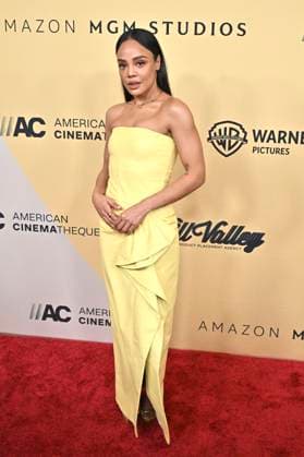Tessa Thompson at the 39th American Cinematheque Awards 2025 at the Beverly Hilton Beverly Hills Hotel, 20 11 2025 Foto:xD.xStarbuckx xFuturexImagex cinematheque_5270