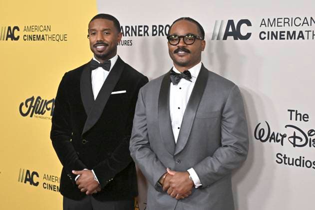 Michael B Jordan and Ryan Coogler at the 39th American Cinematheque Awards 2025 at the Beverly Hilton Beverly Hills Hotel, 20 11 2025 Foto:xD.xStarbuckx xFuturexImagex cinematheque_5298