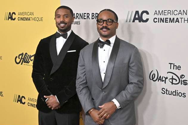 Michael B Jordan and Ryan Coogler at the 39th American Cinematheque Awards 2025 at the Beverly Hilton Beverly Hills Hotel, 20 11 2025 Foto:xD.xStarbuckx xFuturexImagex cinematheque_5299