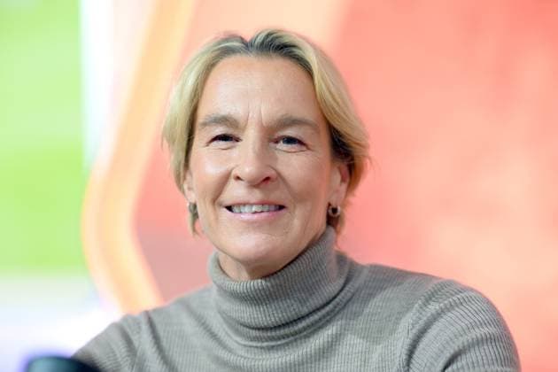 Martina VOSS TECKLENBURG, soccer coach, portrait, portrait, portrait, cropped single image, single motif, 30 RTL Spendenmarathon Wir helfen Kindern , television, 20 21 11 2025 in Huerth, Germany,