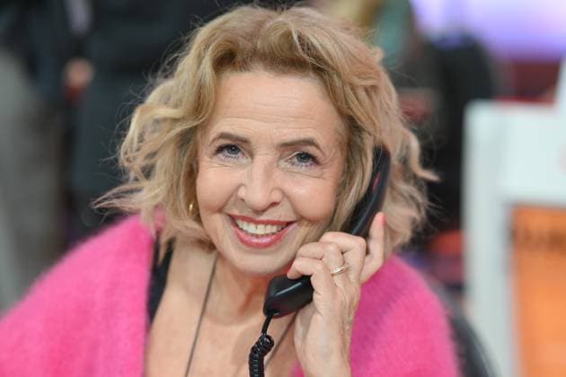 Michaela MAY, actress, portrait, portrait, cropped single image, single motif, 30 RTL Spendenmarathon Wir helfen Kindern , television, 20 21 11 2025 in Huerth, Germany,