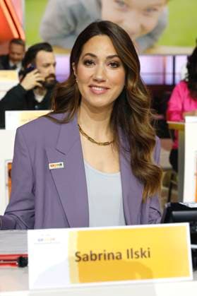 Sabrina Ilski at the 30 RTL Spendenmarathon 2025 in Studio 8 of EMG Studios Hürth, 21 11 2025 Foto:xR.xStoffelsx xFuturexImagex spendenmarathon_5414