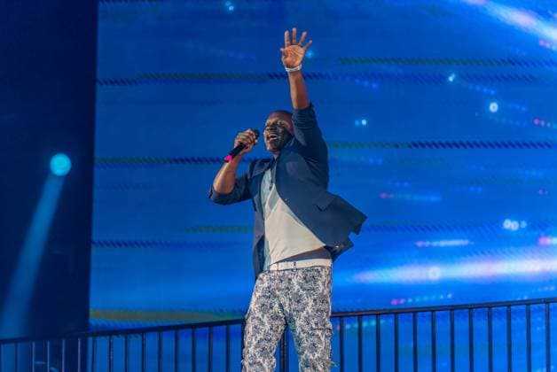 Real Estate Developer Leos launches in Dubai, UAE - 20 Nov 2025 Singer Akon performs live at Soho garden as Luxury Real Estate Developer Leos launches its Leos Royal project. Dubai United Arab Emirates Copyright: xNicolasxBriquetx xSOPAxImagesx leos_9