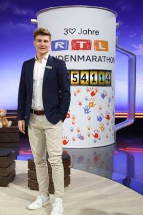 Friedrich Dieckmann at the 30 RTL Spendenmarathon 2025 in Studio 8 of EMG Studios Hürth, 21 11 2025 Foto:xR.xStoffelsx xFuturexImagex spendenmarathon_5523