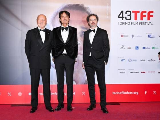 Turin Film Festival, opening night In the photo: Enzo Ghigo, Giulio Base, Carlo Chatrian  Copyright: xMaurizioxD Avanzox xipa-agency.netx xDxAvanzo Mangiarottix IPA_Agency_IPA68216909