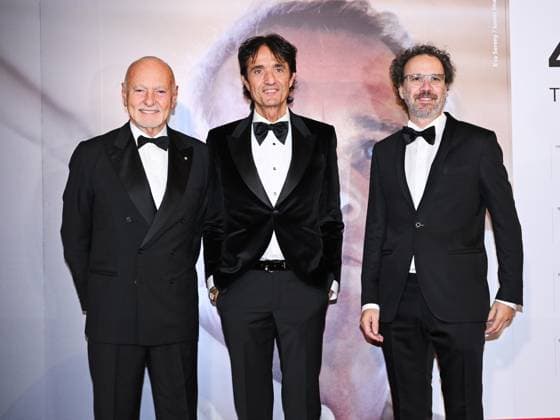 Turin Film Festival, opening night In the photo: Enzo Ghigo, Giulio Base, Carlo Chatrian  Copyright: xMaurizioxD Avanzox xipa-agency.netx xDxAvanzo Mangiarottix IPA_Agency_IPA68216910