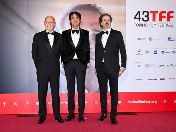 Turin Film Festival, opening night In the photo: Enzo Ghigo, Giulio Base, Carlo Chatrian  Copyright: xMaurizioxD Avanzox xipa-agency.netx xDxAvanzo Mangiarottix IPA_Agency_IPA68216920