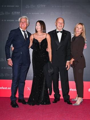 Turin Film Festival, opening night In the photo: Enzo Ghigo with his wife Anna, guest  Copyright: xManuelexMangiarottix xipa-agency.netx xDxAvanzo Mangiarottix IPA_Agency_IPA68218057
