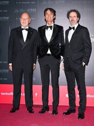 Turin Film Festival, opening night In the photo: Enzo Ghigo, Giulio Base, Carlo Chatrian  Copyright: xManuelexMangiarottix xipa-agency.netx xDxAvanzo Mangiarottix IPA_Agency_IPA68218071