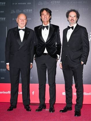 Turin Film Festival, opening night In the photo: Enzo Ghigo, Giulio Base, Carlo Chatrian  Copyright: xManuelexMangiarottix xipa-agency.netx xDxAvanzo Mangiarottix IPA_Agency_IPA68218074