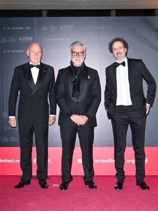Turin Film Festival, opening night In the photo: Enzo Ghigo, Federico Mollicone, Carlo Chatrian  Copyright: xManuelexMangiarottix xipa-agency.netx xDxAvanzo Mangiarottix IPA_Agency_IPA68218122