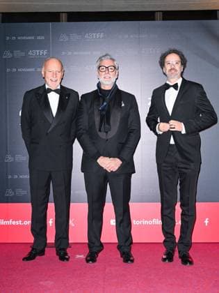 Turin Film Festival, opening night In the photo: Enzo Ghigo, Federico Mollicone, Carlo Chatrian  Copyright: xManuelexMangiarottix xipa-agency.netx xDxAvanzo Mangiarottix IPA_Agency_IPA68218125