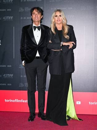 Turin Film Festival, opening night. In the photo: Giulio Base Tiziana Rocca  Copyright: xManuelexMangiarottix xipa-agency.netx xDxAvanzo Mangiarottix IPA_Agency_IPA68218828